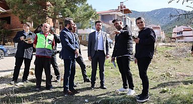 Başkan Tatık, Tavas'a değer katan projeleri sahada inceledi