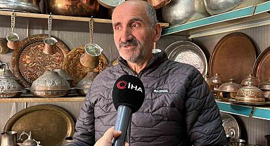 Başkent'in son bakır ustalarından Aytekin Küçük: "Bakıra talep çok ama yetişecek çırak yok"