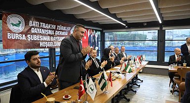 Batı Trakya Türkleri Bursa'da bayramlaştı