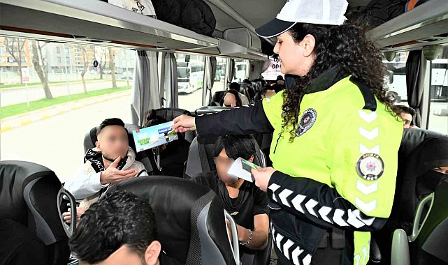 Batman'da bayram öncesi trafik bilgilendirme faaliyeti