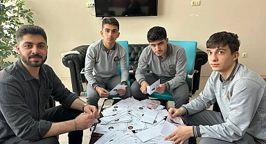 Bayburt Anadolu İmam Hatip Lisesi öğrencilerden ihtiyaç sahiplerine destek