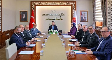 Bayburt'ta hayvanları korumaya yönelik sürdürülen çalışmalar toplantıda değerlendirildi