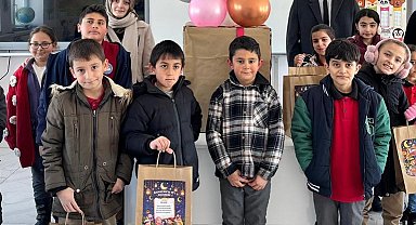 Bayburt'ta on beşi geleneği iki okulun öğrencilerini buluşturdu