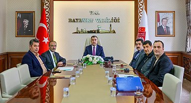 Bayburt'ta sanayi yatırımları değerlendirildi