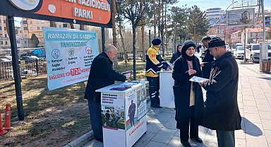 Bayburt'ta vatandaşlar koruyucu sağlık hizmetleri konusunda bilgilendirildi