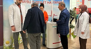 Bayburt'ta vatandaşlar sağlıklı yaşam ve obezite konularında bilgilendirildi