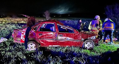 Bayram arifesinde feci kaza: 1 ölü, 1'i ağır 3 yaralı