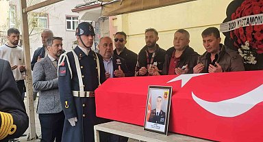 Bayram dönüşü motosikleti ile kaza yapan Uzman Çavuş dualarla son yolculuğuna uğurlandı