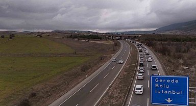 Bayram dönüşünde Kemikli rampalarında trafik yoğunluğu başladı