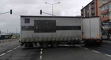 Bayram dönüşünde Tekirdağ yolunda ağır vasıta kısıtlaması