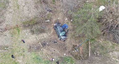 Bayram tatili yolunda feci kaza: 1 ölü, 4 yaralı