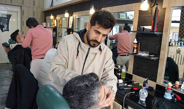 Bayram tıraşı mesaisi başladı