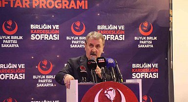 BBP Genel Başkanı Destici: "İşledikleri açık bir savaş suçudur ve mutlaka Trump da Netanyahu da yargılanmalıdır"