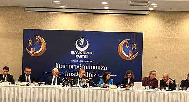BBP Genel Başkanı Destici: "Ne Amerika'nın, ne İsrail'in barış adına verebilecekleri hiçbir şey yoktur"