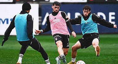 Beşiktaş, günü iki antrenmanla tamamladı