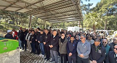 Beton mikserinin çarptığı iş insanı son yolculuğuna uğurlandı