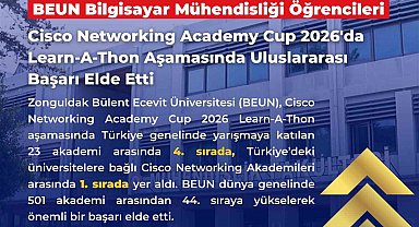 BEUN, Cisco Networking Academy Cup 2026 Learn-A-Thon aşamasında uluslararası başarı elde etti