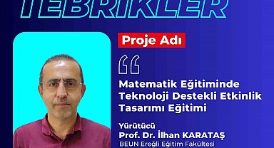 BEUN'lu akademisyenin yer aldığı projeye TÜBİTAK'tan destek