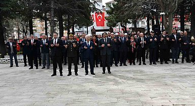 Beyşehir, Akşehir ve Hüyük'te şehitler anıldı