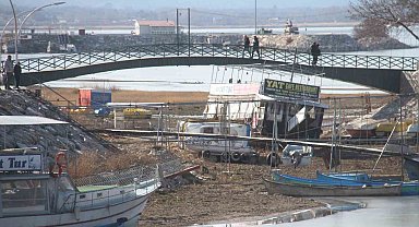 Beyşehir'de kuraklığın ardından yatlar sulara yeniden döndü