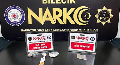 Bilecik'te bonzai ve kenevir tohumu ele geçirildi: 1 gözaltı