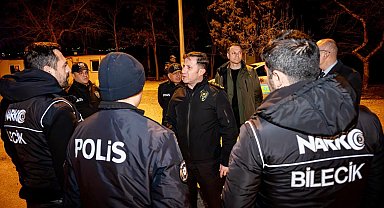 Bilecik'te huzur uygulaması: 11 aranan şahıs yakalandı