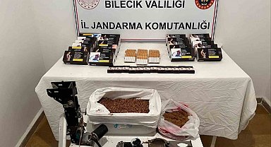Bilecik'te kaçak sigara operasyonu