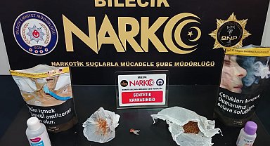 Bilecik'te narkotik operasyonu: 2 gözaltı