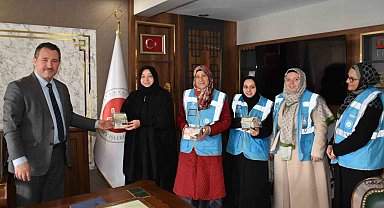 Bilecik'te öğrencilerden Filistin'e destek