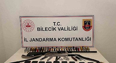 Bilecik'te silah kaçakçılığı operasyonu: 11 kişi gözaltına alındı