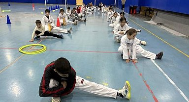 Bilecik'te tekvandocuların performansı yoğun antrenmanlarla yükseliyor