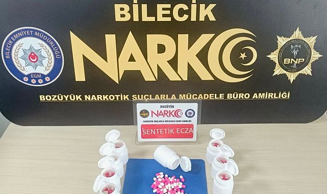 Bilecik'te uyuşturucu operasyonu: 1 gözaltı