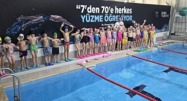 Bilecik'te yüzme antrenmanları performans odaklı sürüyor