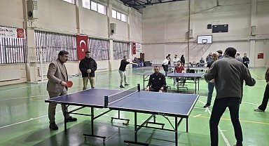 Bingöl'de masa tenisi turnuvası başladı
