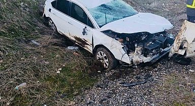 Bingöl'de trafik kazası: 1 yaralı