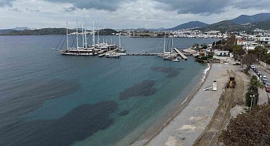 Bodrum Belediyesi plajları yaza hazırlıyor