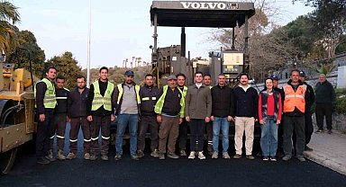 Bodrum'da Bergamut Caddesi yenilenen yüzüyle hizmete açılıyor