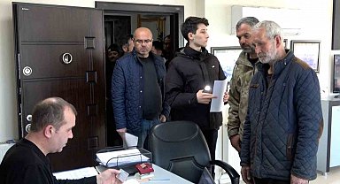 Bolu'da APP plakadan ceza yemek istemeyenler şoförler odasına akın etti