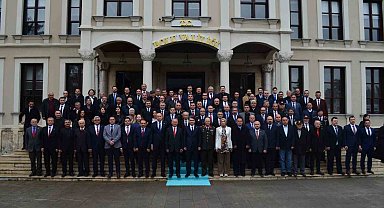 Bolu'da protokol bayramlaştı