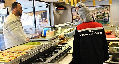 Bolu'da Ramazan Bayramı öncesi gıda denetimi