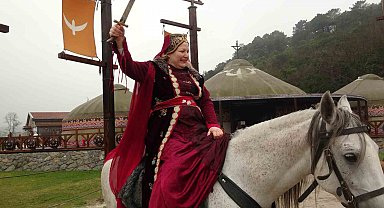 Bozdağ Film Platoları'nda bayram yoğunluğu