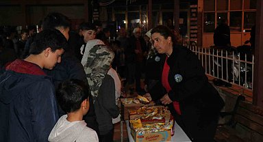 Bozdoğan Belediyesi'nden Kadir Gecesi'nde vatandaşlara ikram