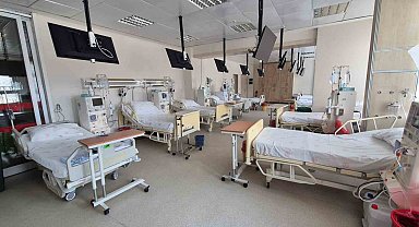 Bozkır Devlet Hastanesi Diyaliz Ünitesi'nin kapasitesi artırıldı