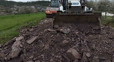 Bozulan yollara hızlı müdahale