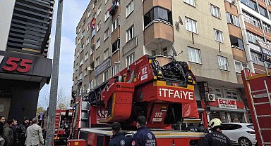 Bulaşık makinesi alev aldı, yangın büyümeden söndürüldü