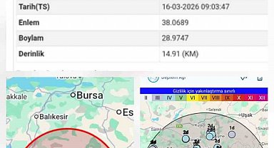 Buldan'da sabah saatlerinde deprem paniği yaşandı