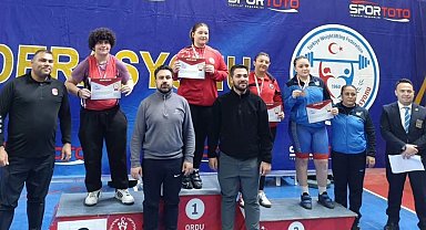 Burdurlu genç halterci, Türkiye ikincisi oldu