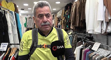 Bursa'da 66 yaşındaki esnaf, oruçlu halde trafiğe takılmamak için iftara koşuyor