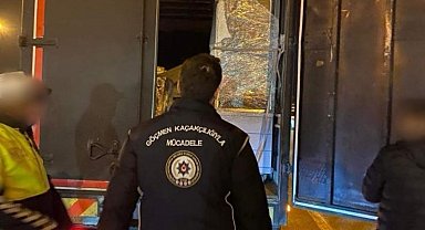 Bursa'da 7 kaçak göçmen yakalandı