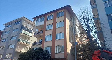 Bursa'da apartman çatısında yangın paniği